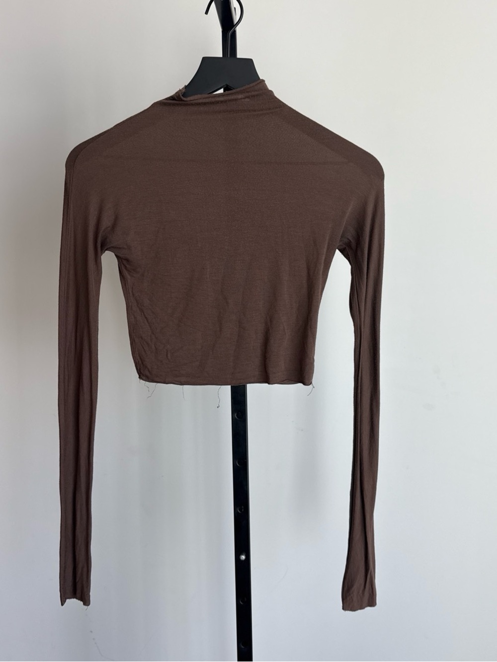 Joah Brown mock neck long sleeve top XS/S
